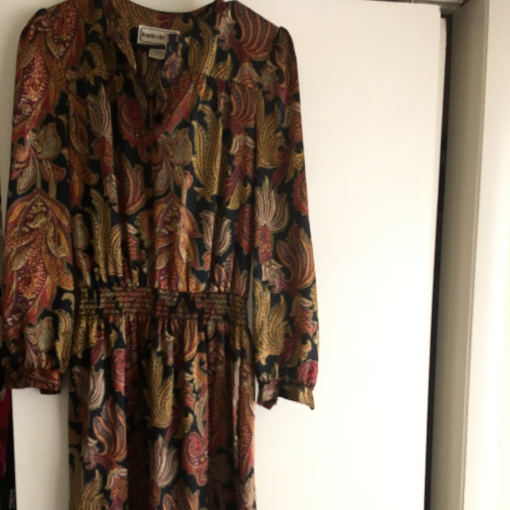 Vintage satin dress